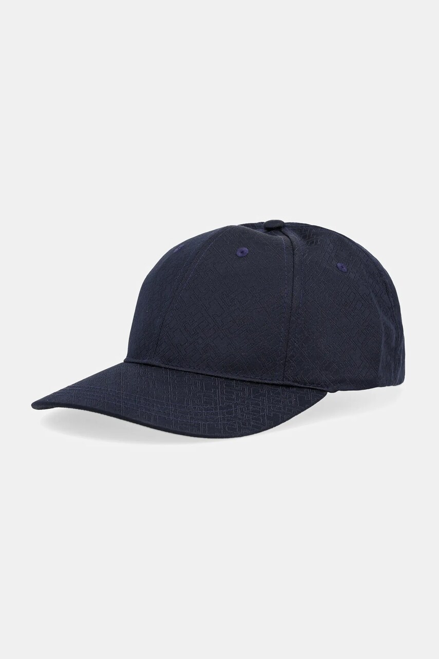 Levně Kšiltovka Tommy Hilfiger tmavomodrá barva, vzorovaná, AM0AM13386
