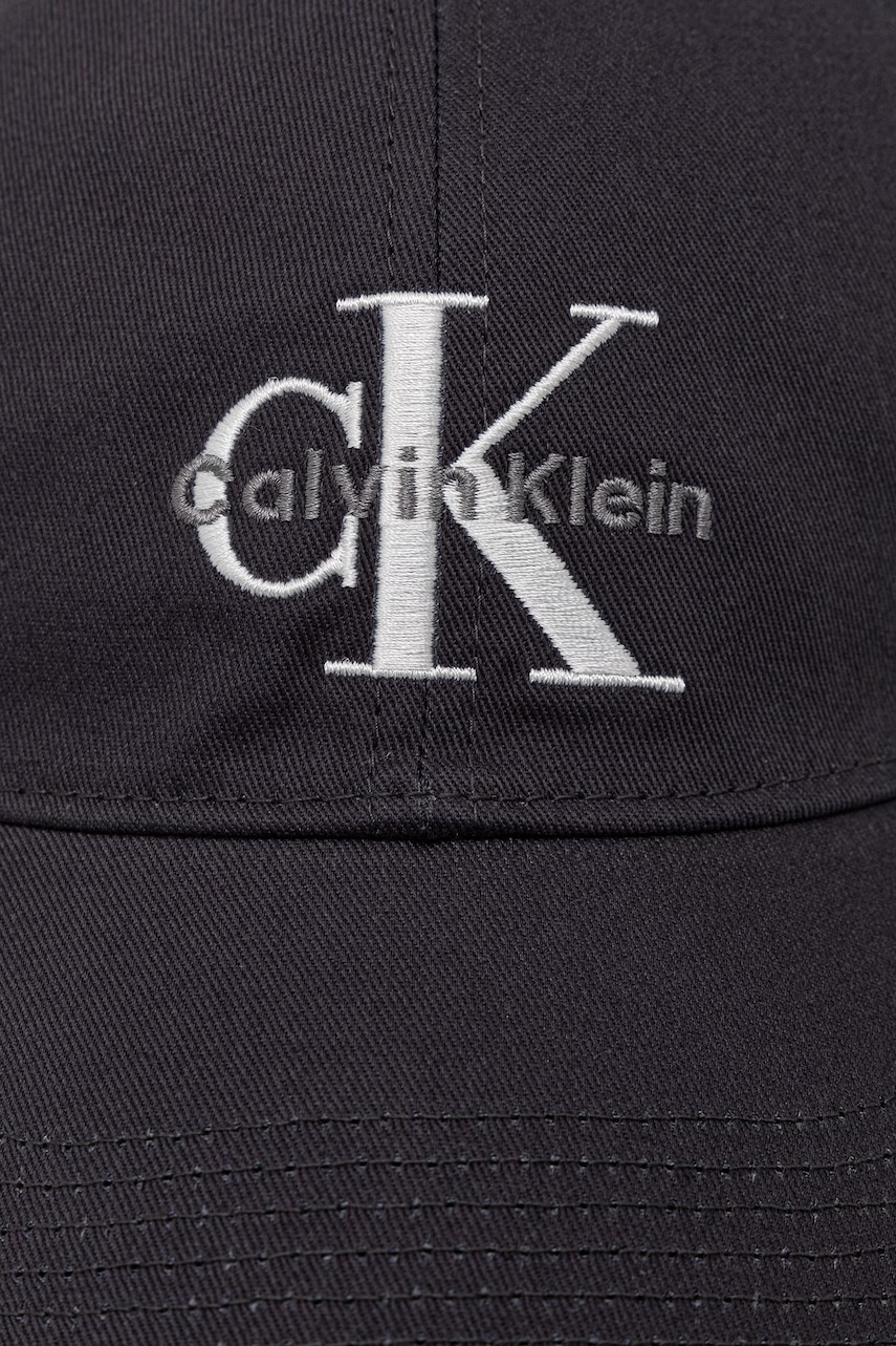 Calvin Klein Čiapka so šiltom pánska bavlnená