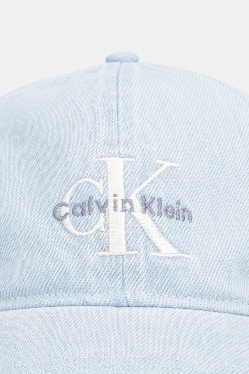 Calvin Klein bejzbalová čiapka pánska rifľová