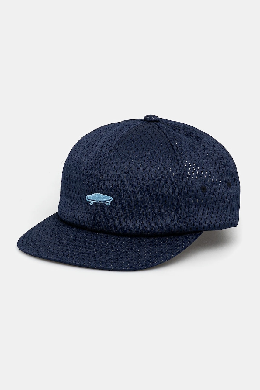 Vans șapcă culoarea bleumarin, cu imprimeu, VN000YXKJDU1 Vans șapcă culoarea bleumarin, cu imprimeu, VN000YXKJDU1