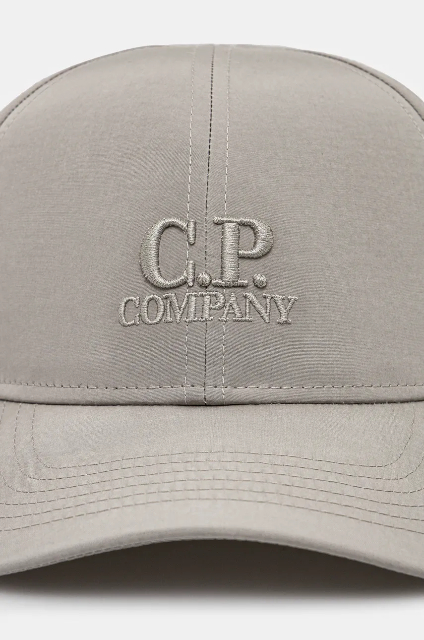 Кепка C.P. Company цвет серый с аппликацией 18CMAC146A005904A Кепка C.P. Company цвет серый с аппликацией 18CMAC146A005904A