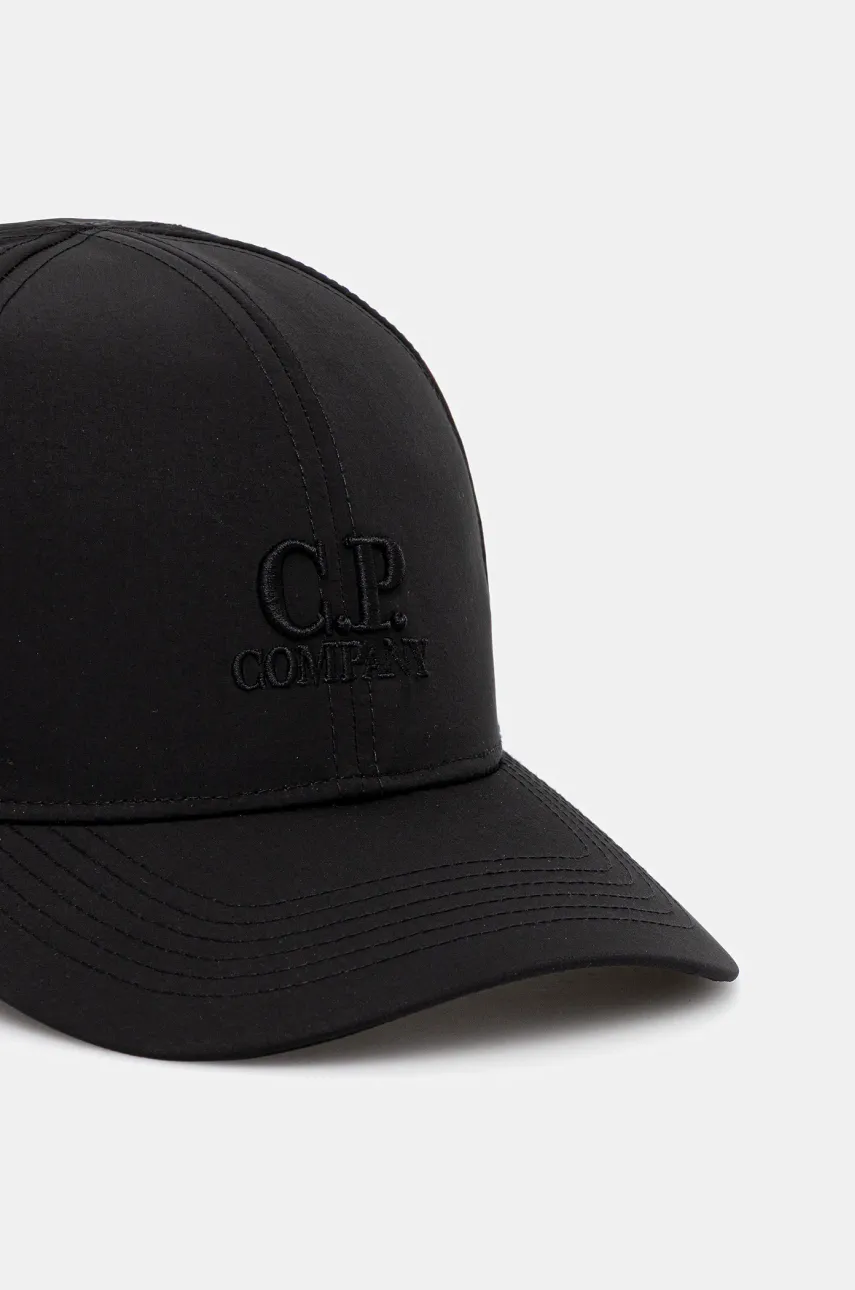 Кепка C.P. Company цвет чёрный с аппликацией 18CMAC146A005904A Кепка C.P. Company цвет чёрный с аппликацией 18CMAC146A005904A