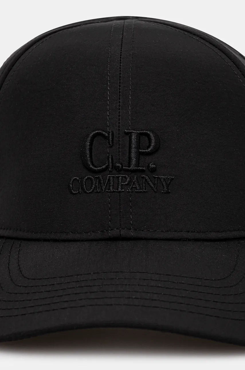 Кепка C.P. Company цвет чёрный с аппликацией 18CMAC147A005904A Кепка C.P. Company цвет чёрный с аппликацией 18CMAC147A005904A
