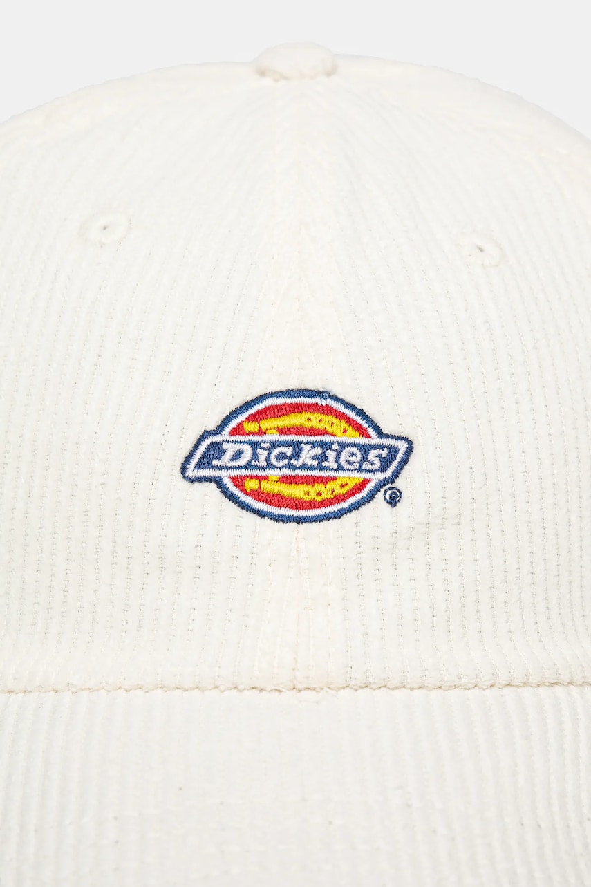 Вельветовая кепка Dickies цвет бежевый с аппликацией DK0A4ZAYC481 Вельветовая кепка Dickies цвет бежевый с аппликацией DK0A4ZAYC481