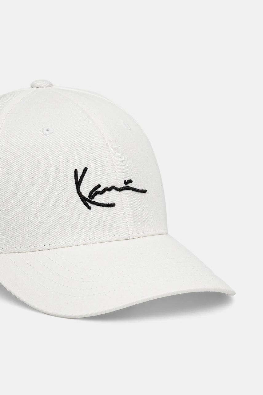 Кепка Karl Kani мужская цвет белый однотонная 7030244 Кепка Karl Kani мужская цвет белый однотонная 7030244