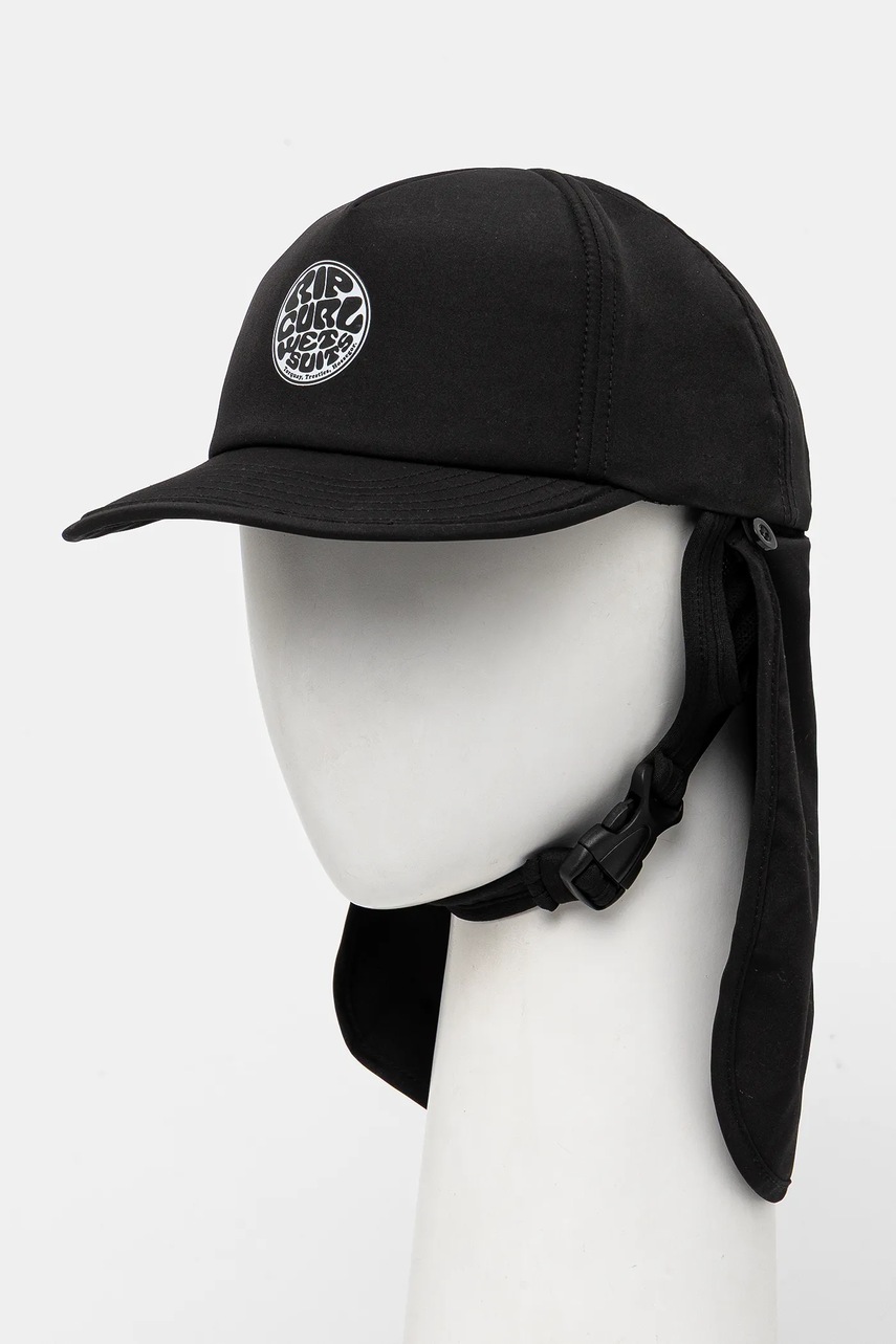 Levně Kšiltovka Rip Curl černá barva, hladká, 1GLMHE