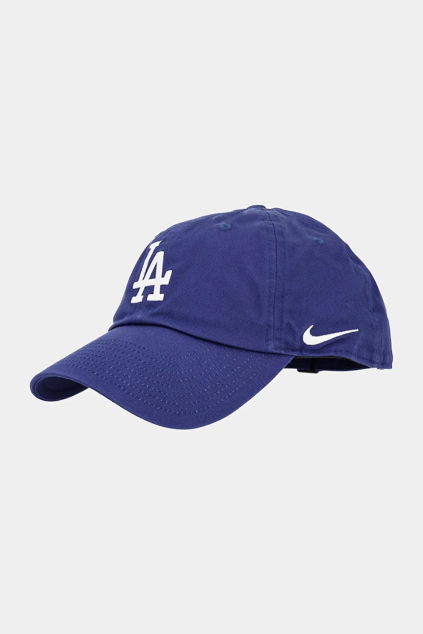 Nike șapcă de baseball din bumbac Los Angeles Dodgers cu imprimeu, NB01-4EU-LD-BEK
