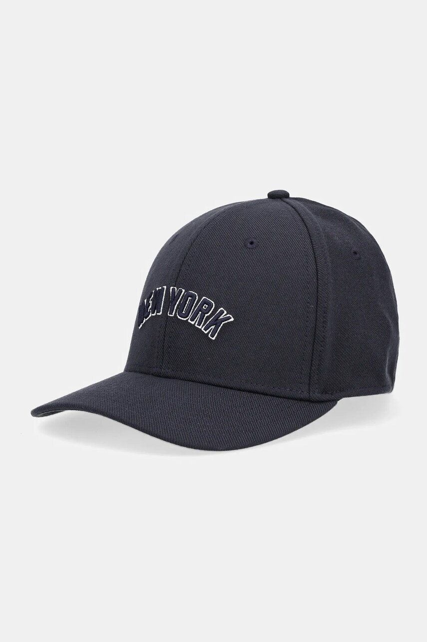 Nike sapca New York Yankees copii, culoarea bleumarin, uni, NB17-4FA-NK-GEC