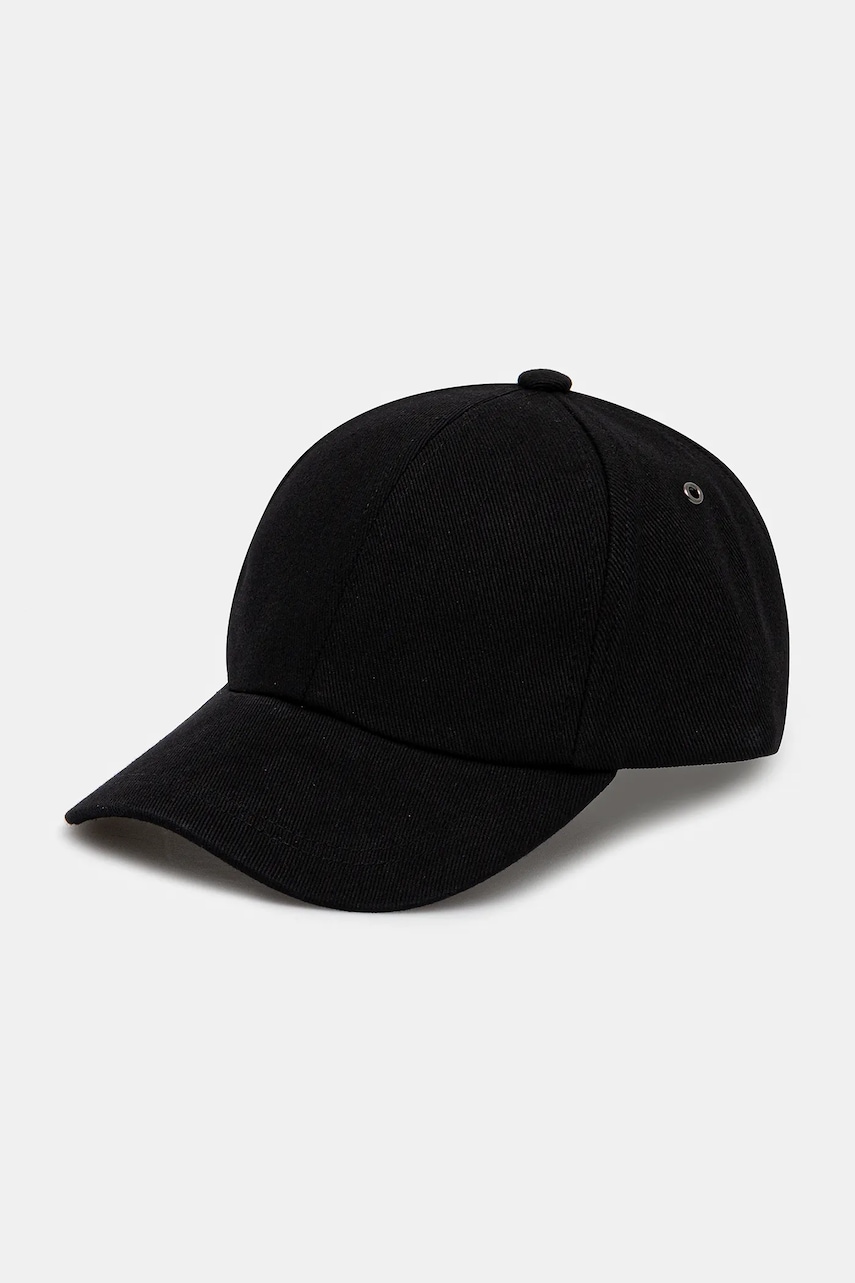 Paul Smith șapcă de baseball din bumbac culoarea negru, uni, M1A-987DT-P491