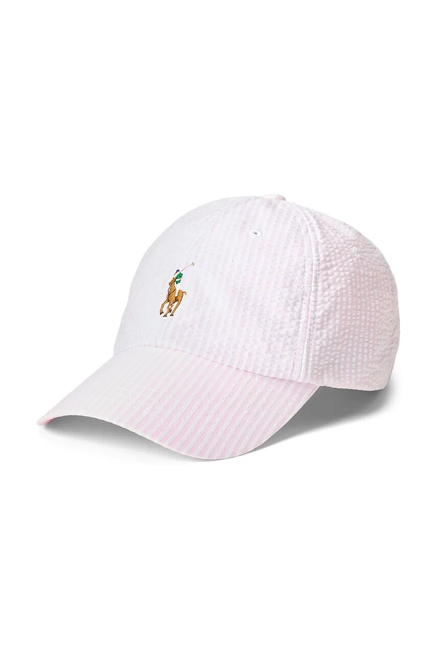 Levně Kšiltovka Polo Ralph Lauren růžová barva, vzorovaná, 710957166