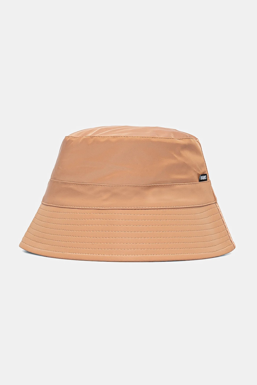 Rains palarie Bucket Hat W2 culoarea bej, 20010 Rains palarie Bucket Hat W2 culoarea bej, 20010