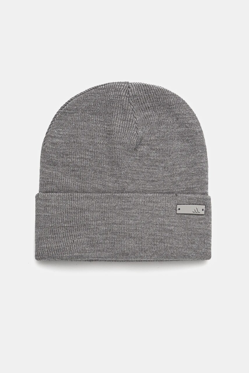 adidas caciula TONAL MET BEAN culoarea gri, JD0295