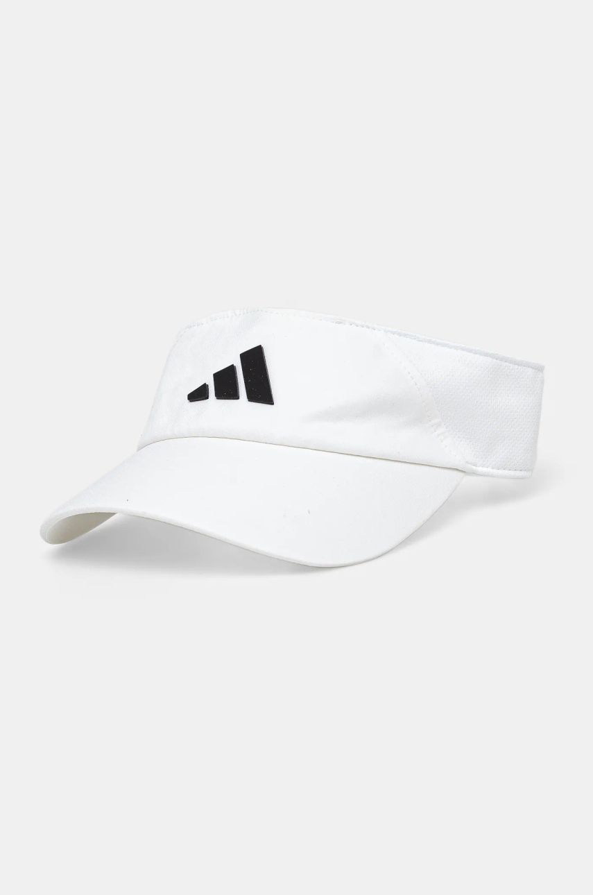 adidas Performance șapcă cozoroc culoarea alb, cu imprimeu, JN6085