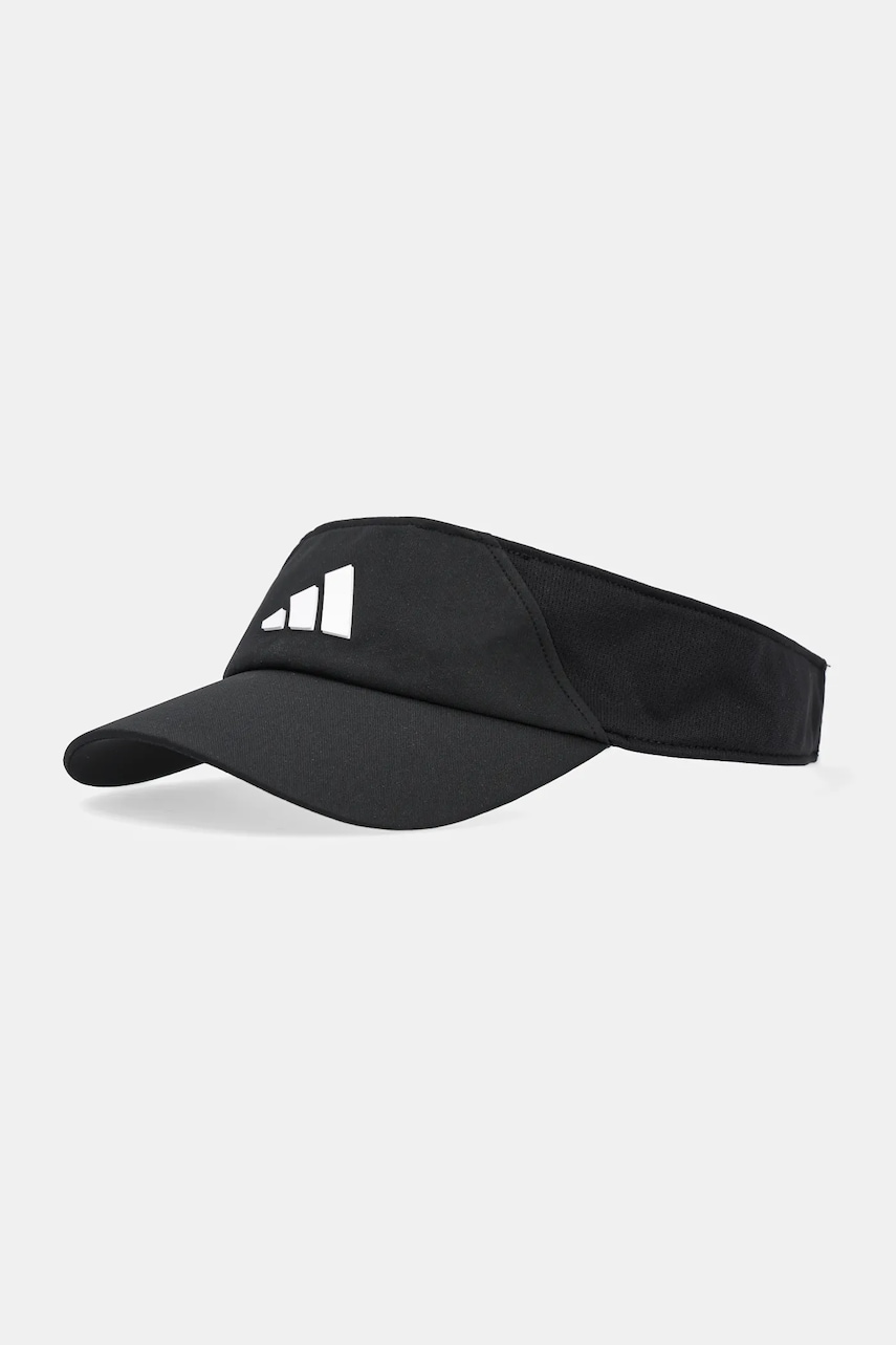 adidas Performance sapca cozoroc VISOR CLIMACOOL culoarea negru, cu imprimeu, JN6086 adidas Performance sapca cozoroc VISOR CLIMACOOL culoarea negru, cu imprimeu, JN6086