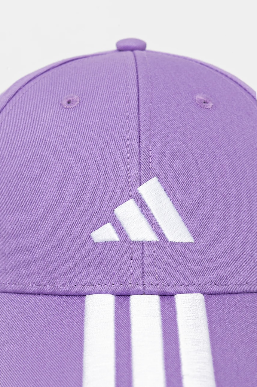 Кепка adidas BBALL 3S CAP NL цвет фиолетовый с аппликацией JP0390 Кепка adidas BBALL 3S CAP NL цвет фиолетовый с аппликацией JP0390
