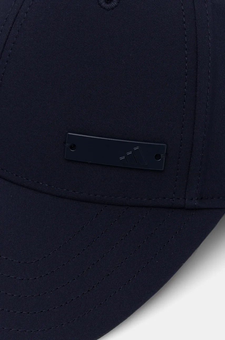 Кепка adidas BB CAP LT MET цвет синий однотонная JF8486 Кепка adidas BB CAP LT MET цвет синий однотонная JF8486