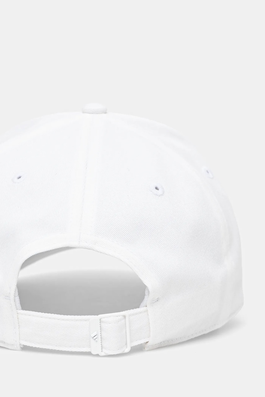 Хлопковая кепка adidas BBALL CAP TONAL цвет бежевый с аппликацией JC8879 Хлопковая кепка adidas BBALL CAP TONAL цвет бежевый с аппликацией JC8879
