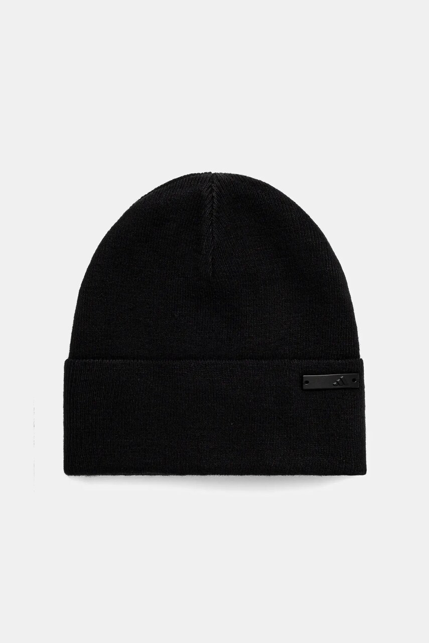 adidas caciula Tonal Met Bean culoarea negru, JF3662