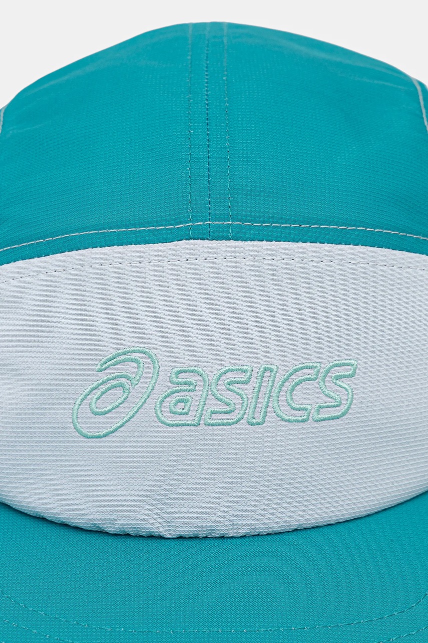Кепка Asics цвет бирюзовый однотонная 3013B004 Кепка Asics цвет бирюзовый однотонная 3013B004
