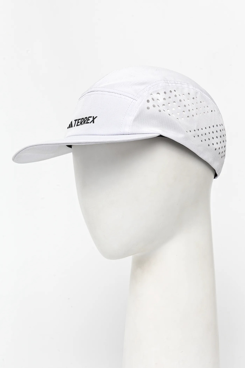 adidas TERREX sapca culoarea alb, cu imprimeu, JD3412