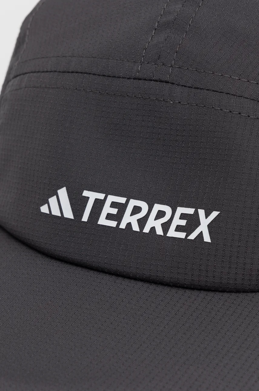 Кепка adidas TERREX цвет серый с принтом JJ1475 Кепка adidas TERREX цвет серый с принтом JJ1475