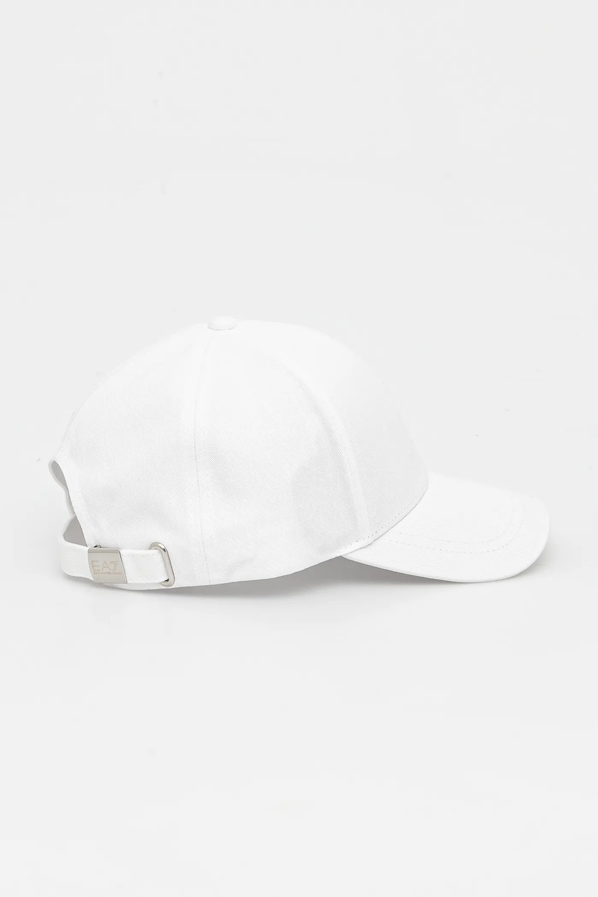EA7 Emporio Armani čiapka so šiltom bavlnená