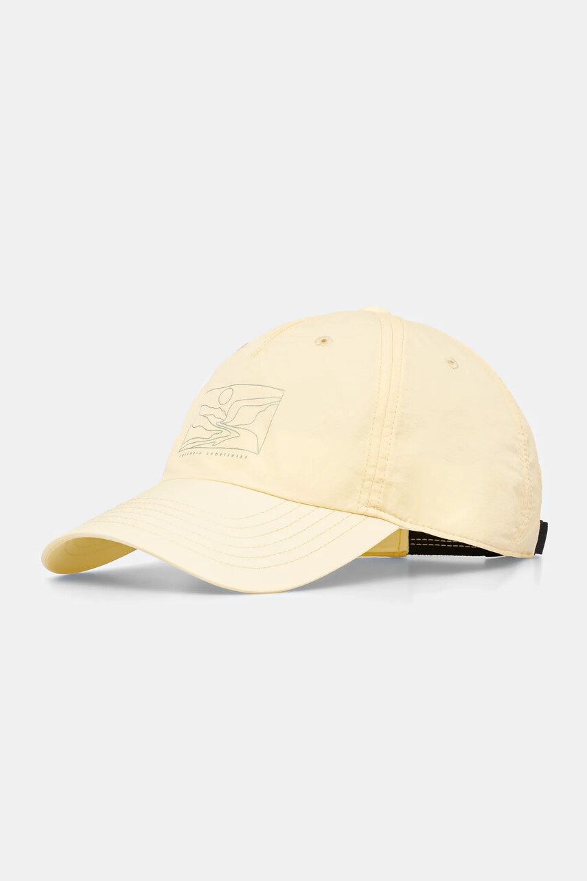 Columbia sapca culoarea galben, cu imprimeu, 2121191