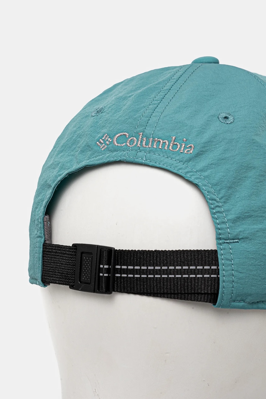 Кепка Columbia цвет бирюзовый с аппликацией 2121191 Кепка Columbia цвет бирюзовый с аппликацией 2121191