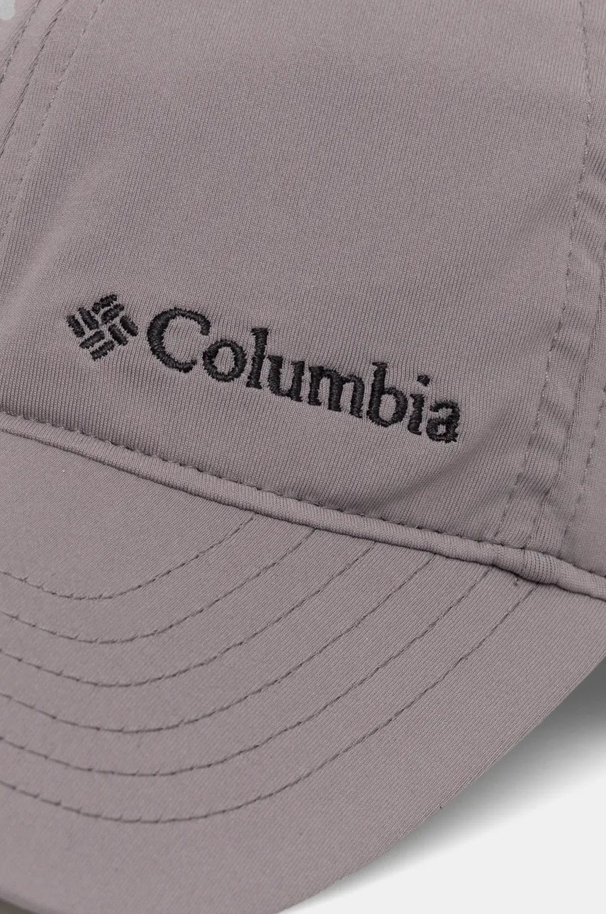 Кепка Columbia цвет серый с аппликацией 2121121 Кепка Columbia цвет серый с аппликацией 2121121