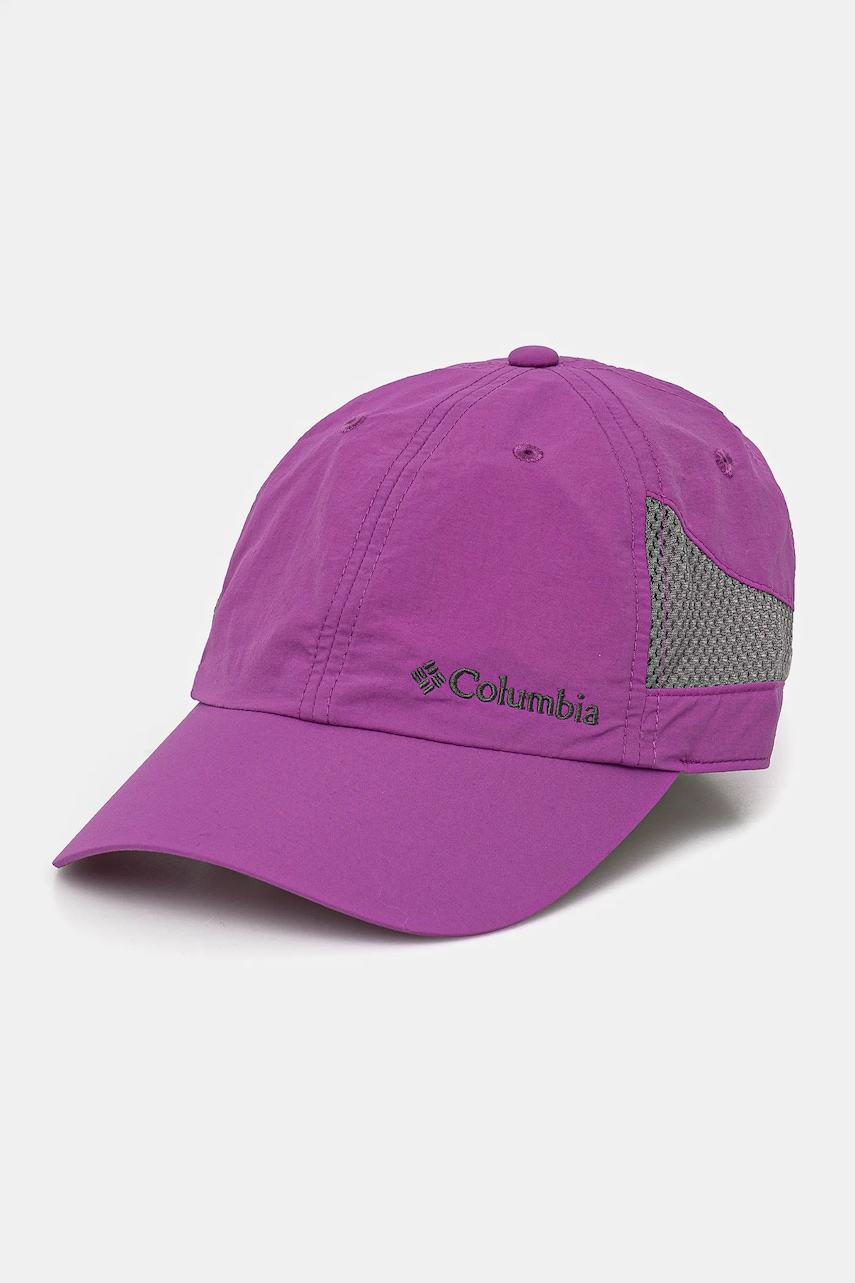 Columbia șapcă culoarea violet, uni, 2121071 Columbia șapcă culoarea violet, uni, 2121071