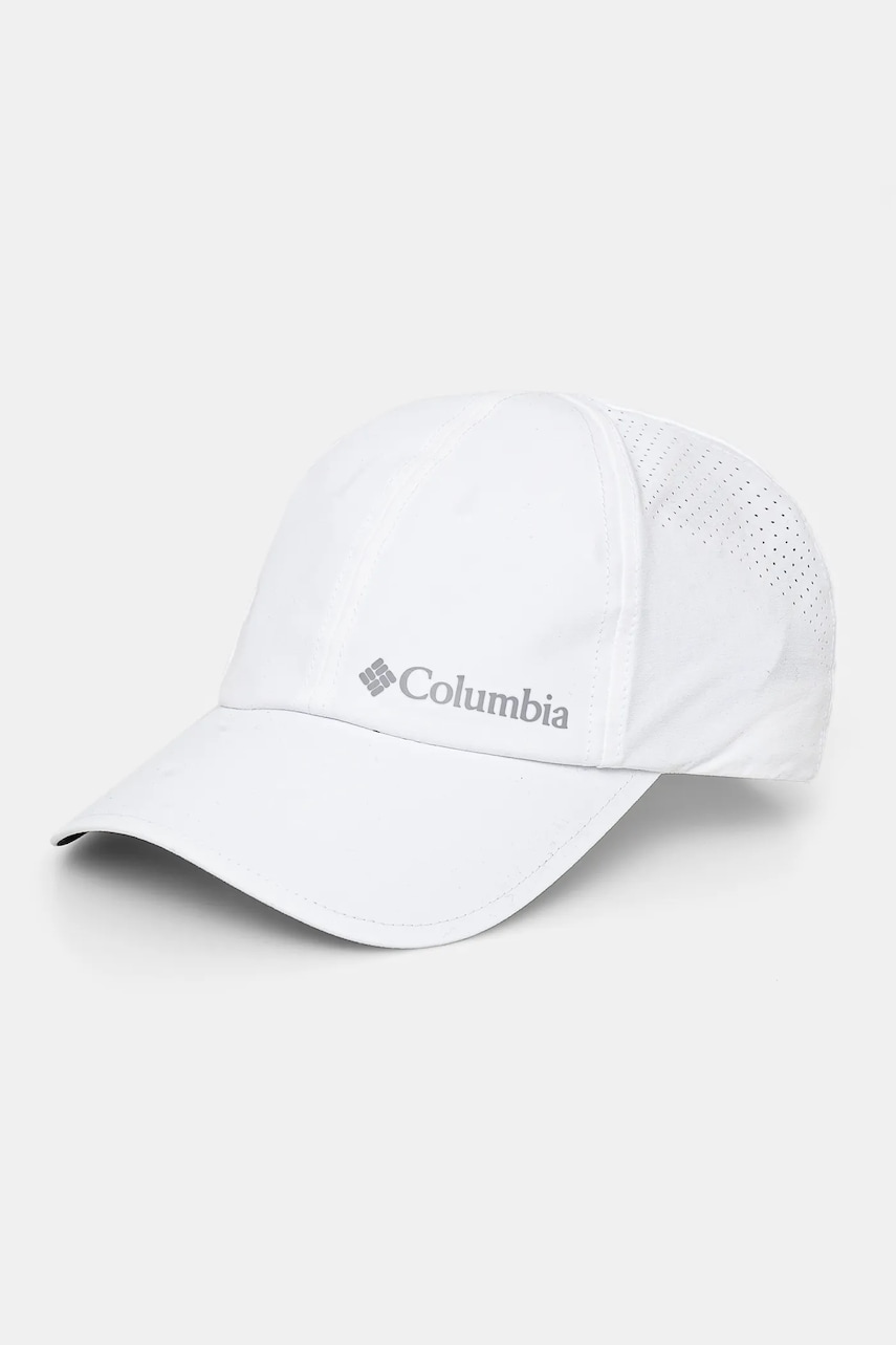 Columbia șapcă culoarea alb, cu imprimeu, 2121141 Columbia șapcă culoarea alb, cu imprimeu, 2121141