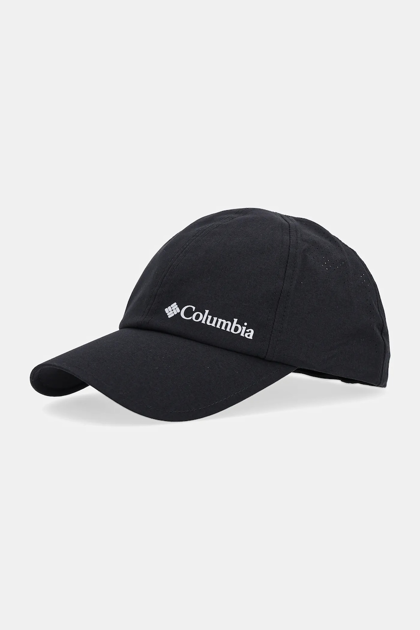 Columbia șapcă culoarea negru, cu imprimeu, 2121141 Columbia șapcă culoarea negru, cu imprimeu, 2121141