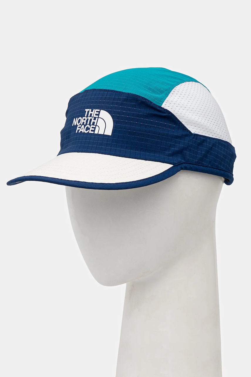 The North Face sapca Summer Run culoarea verde, modelator, NF0A876JBT21 The North Face sapca Summer Run culoarea verde, modelator, NF0A876JBT21