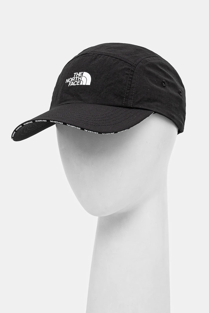 The North Face sapca Cypress Explore culoarea negru, cu imprimeu, NF0A8A2AJK31 The North Face sapca Cypress Explore culoarea negru, cu imprimeu, NF0A8A2AJK31