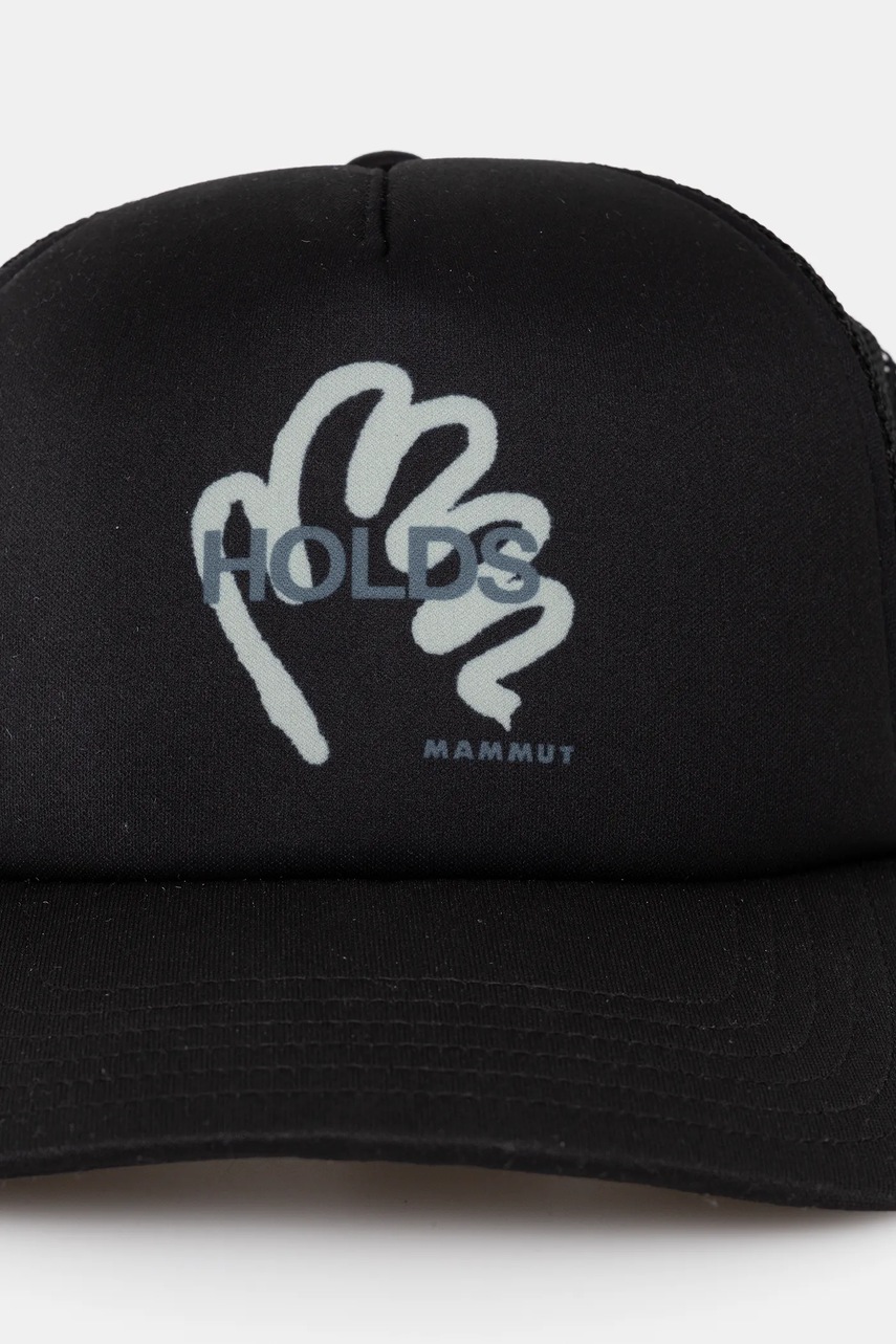 Кепка цвет чёрный с принтом 1191-01244