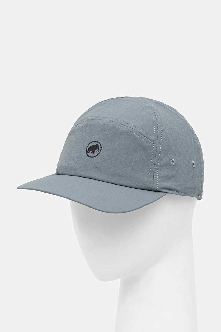 Mammut sapca culoarea gri, uni, 1191-01671