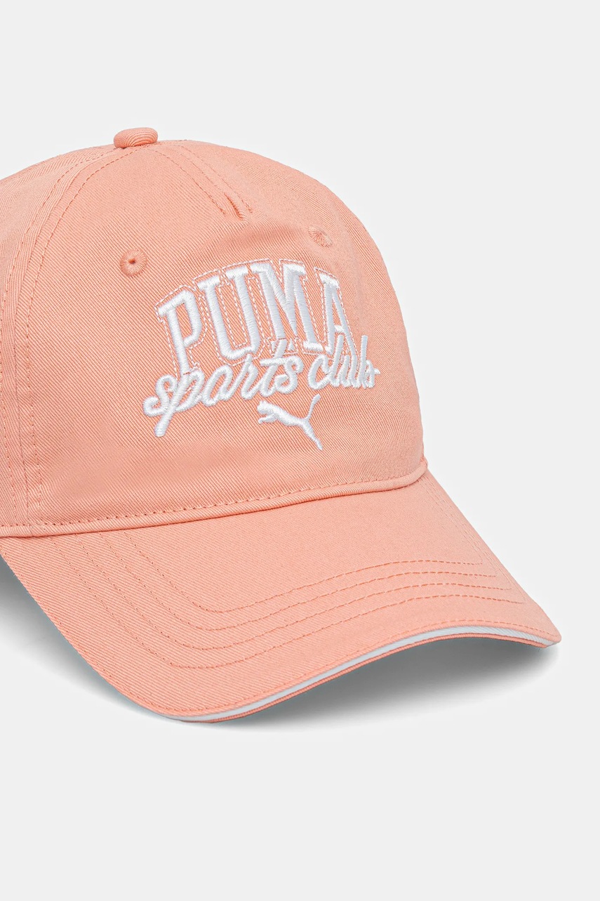 Кепка цвет розовый однотонная 25989
