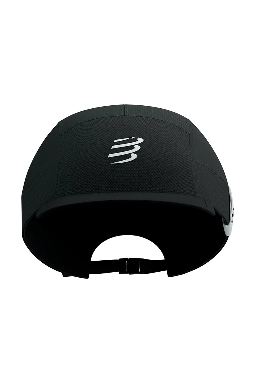 Кепка Compressport 5 Panel Light цвет чёрный однотонная XHWU736
