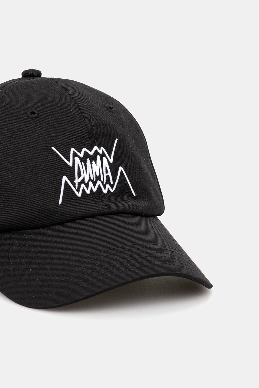 Кепка Puma цвет чёрный с аппликацией 26176