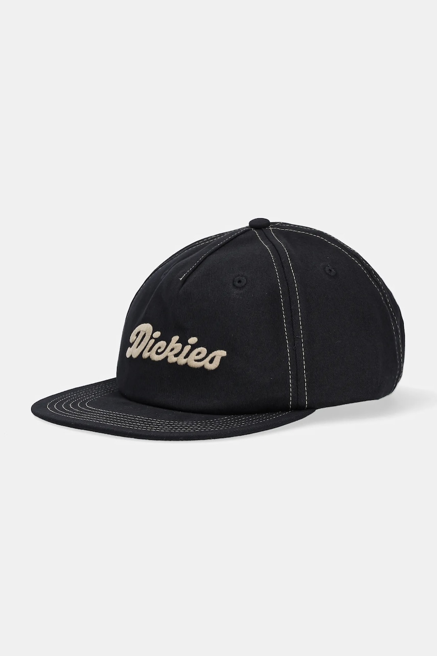Dickies sapca culoarea negru, cu imprimeu, DK0A4Z6IBLK1 Dickies sapca culoarea negru, cu imprimeu, DK0A4Z6IBLK1