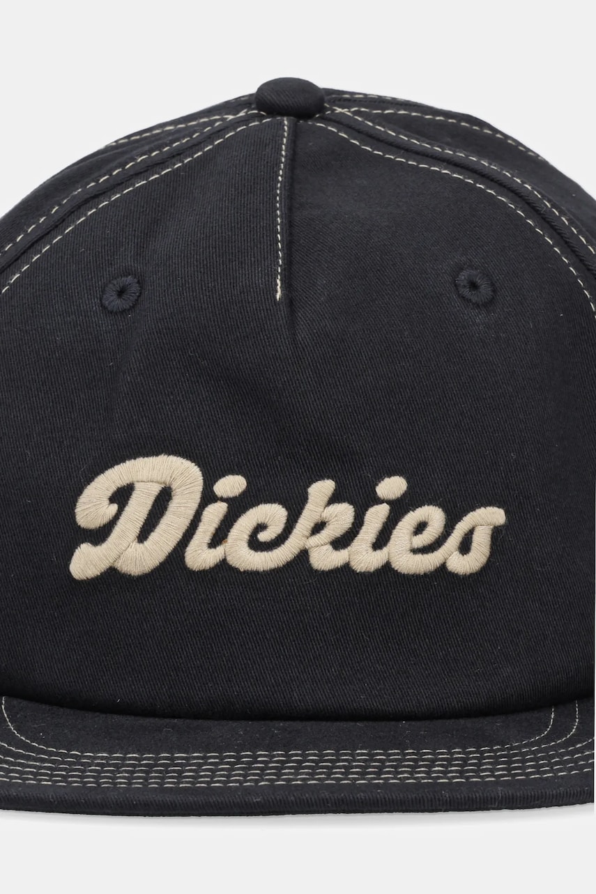 Кепка Dickies цвет чёрный с аппликацией DK0A4Z6IBLK1 Кепка Dickies цвет чёрный с аппликацией DK0A4Z6IBLK1