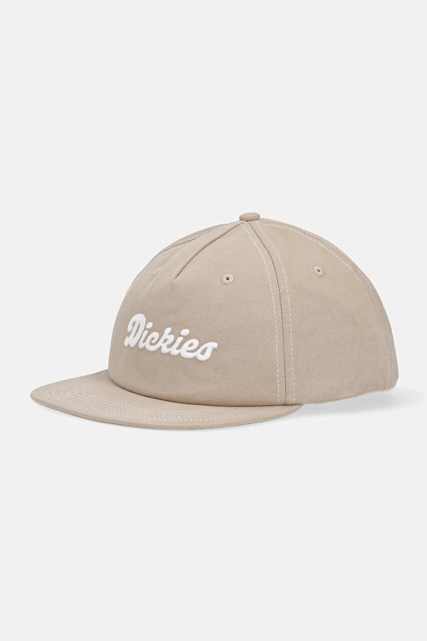 Dickies sapca culoarea bej, cu imprimeu, DK0A4Z6I0DS1