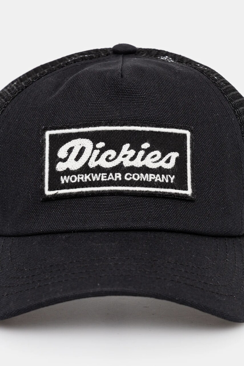 Кепка Dickies цвет чёрный с аппликацией DK0A4Z6MBLK1 Кепка Dickies цвет чёрный с аппликацией DK0A4Z6MBLK1