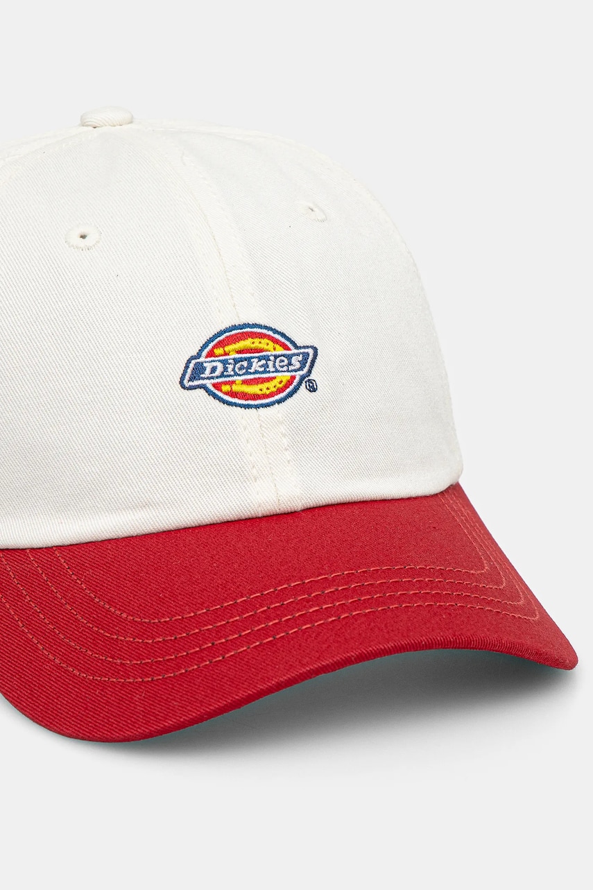 Хлопковая кепка Dickies цвет бежевый с аппликацией DK0A4Z6LC481 Хлопковая кепка Dickies цвет бежевый с аппликацией DK0A4Z6LC481