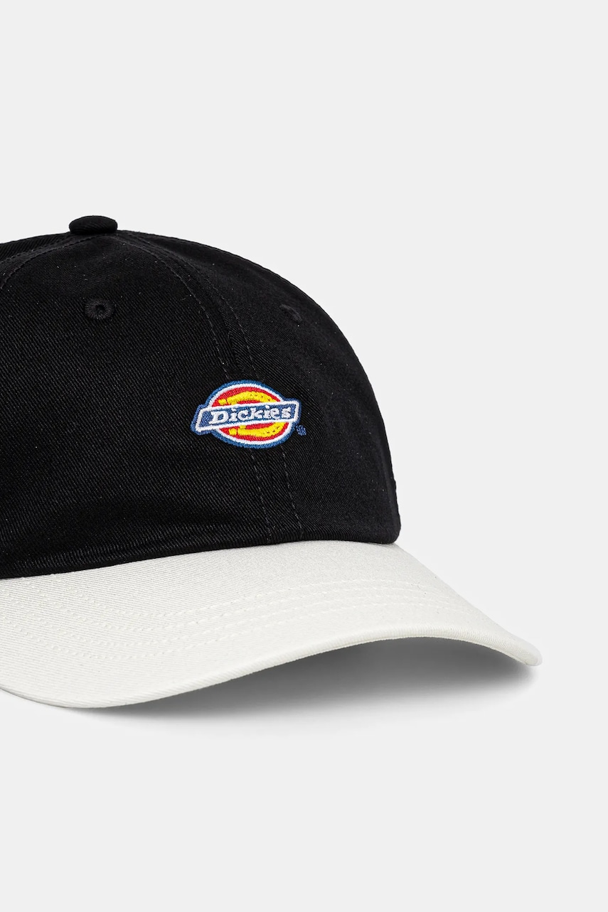 Хлопковая кепка Dickies цвет чёрный узор DK0A4Z6LBLK1 Хлопковая кепка Dickies цвет чёрный узор DK0A4Z6LBLK1