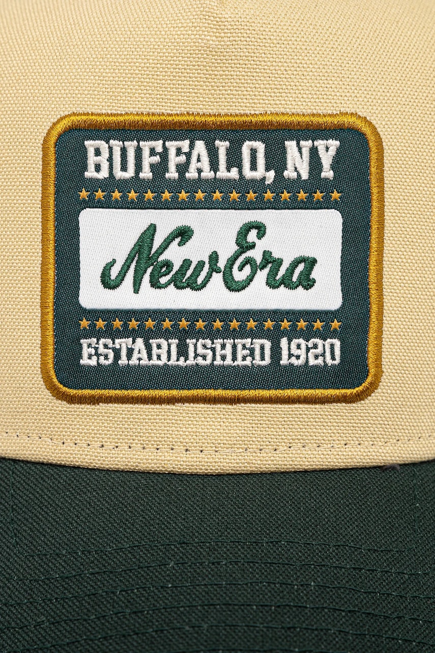 Хлопковая кепка New Era цвет чёрный с аппликацией 60603672 Хлопковая кепка New Era цвет чёрный с аппликацией 60603672