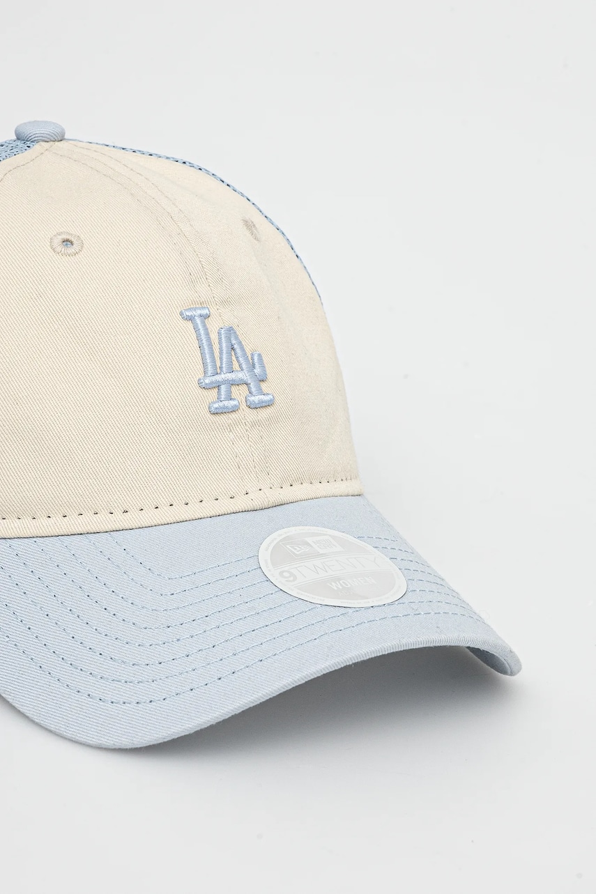 Кепка New Era цвет бежевый с аппликацией 60595383 Кепка New Era цвет бежевый с аппликацией 60595383