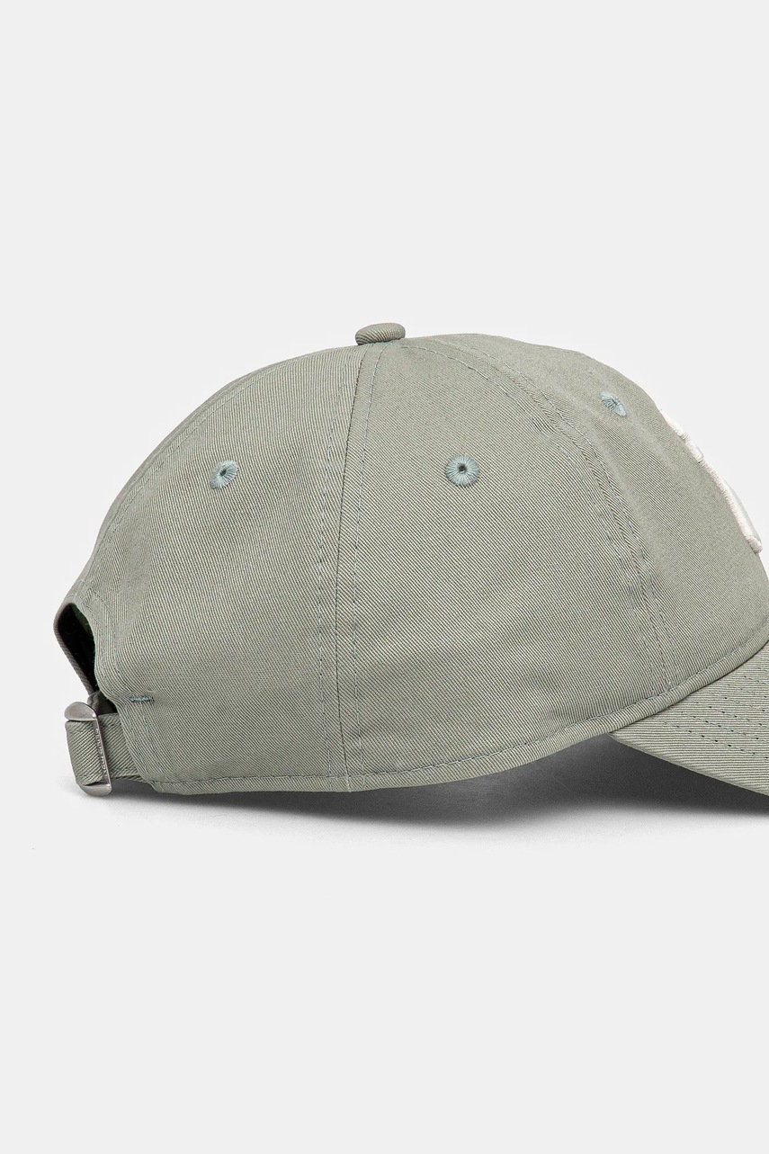 New Era pamut baseball sapka zöld, sima, 60595475 termék 2. képe