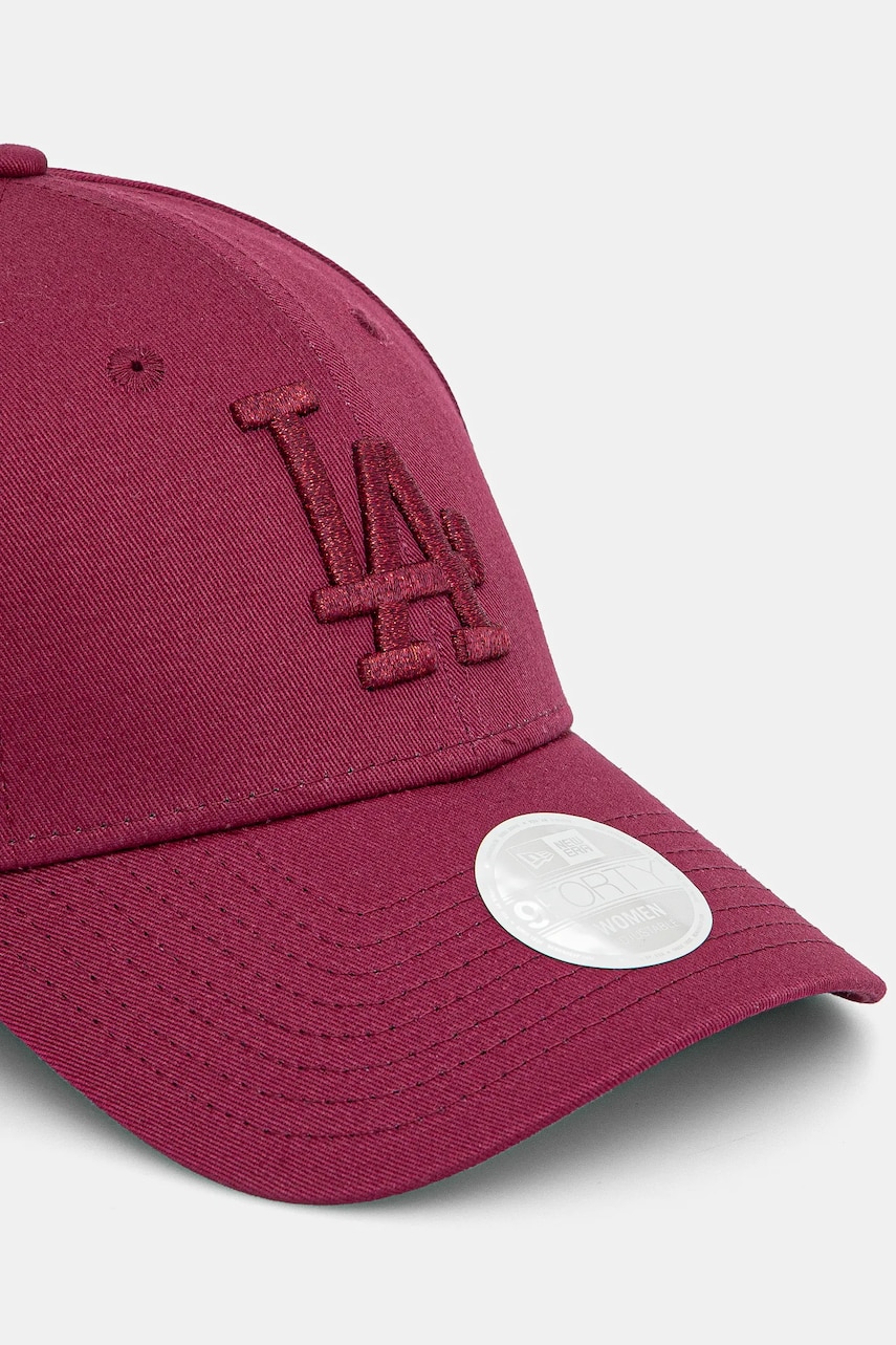 Хлопковая кепка New Era цвет розовый однотонная 60595493 Хлопковая кепка New Era цвет розовый однотонная 60595493
