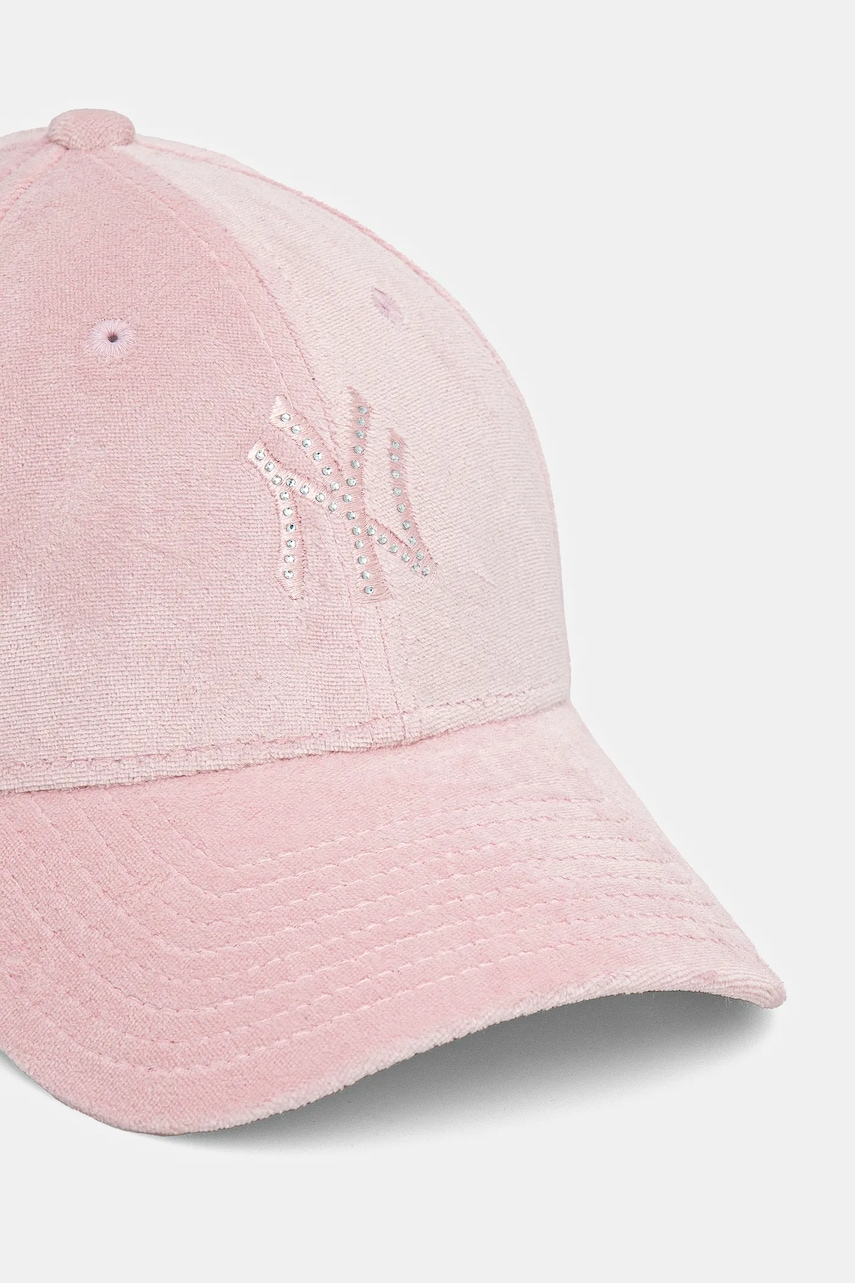 Кепка New Era цвет розовый с аппликацией 60595353 Кепка New Era цвет розовый с аппликацией 60595353